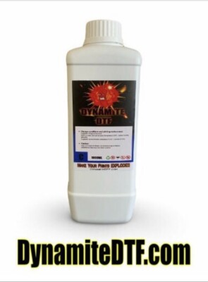  DIrect to Film DTF Ink CYAN.                   (1) - 1 Liter Bottle 1000ml