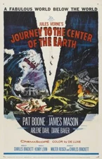 JOURNEY TO THE CENTER OF THE EARTH 1959 REPLICA MOVIE POSTER