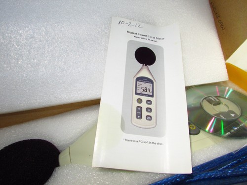 Digital Instruments Wensn WS1361 Digital Sound Level Meter LITTLE USED! - Picture 3 of 5