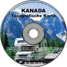 Topo Karte Kanada Garmin Edge GPSMap Oregon Dakota Montana Etrex Nüvi Astro