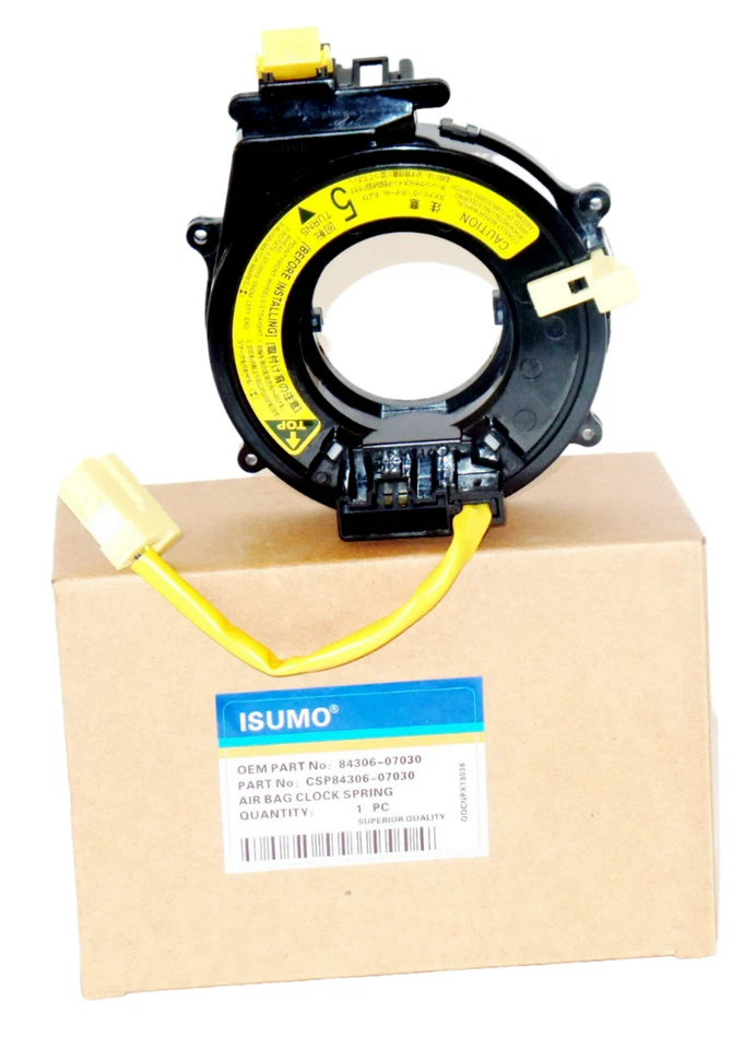 84306-07030 muelle de reloj para Toyota Avalon 2000-2002 Toyota Sequoia 2000-2002 Foto 3 de 4