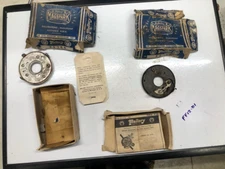 Vintage MALLORY MAGSPARK BALLBEARING DUAL-POINT ADVANCE PLATE Car OLD Parts Lot