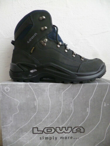 Lowa Renegade Herren Wanderschuhe Trekkingschuhe Wanderstiefel Leder grau - Bild 9 von 9