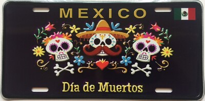ARRIBA MEXICO! Have fun decorating your wall with License Plate wall Decoration