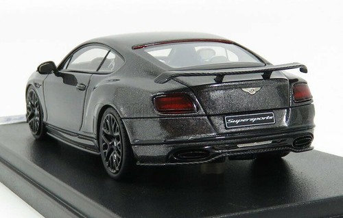 Bentley Continental Supersports 2017 Dark Grey Metal Looksmart LSBT012A 1:43 - Picture 3 of 5