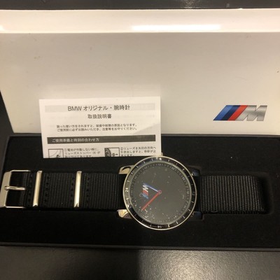 BMW M Original Wrist Watch Novelty Not For Sale Japan New Unused Battery dead
