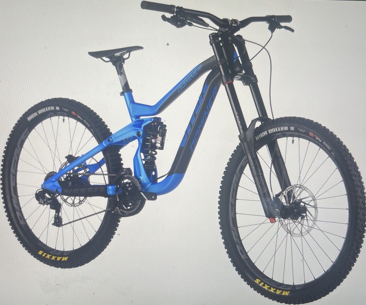 Cadre VTT Vitus Dominer DH 2018 - Taille S - Bleu - Aluminium - Neuf