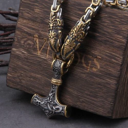Viking Chain Costume Necklaces & Pendants