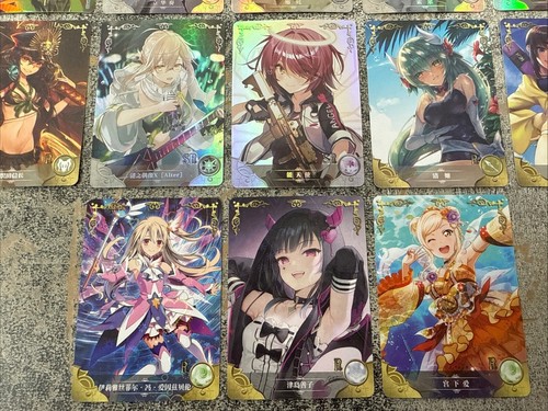 Anime Waifu Trading Card Lot Goddess Story TCG 24 Cards SSR SR Rare - Picture 5 of 5