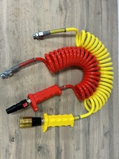 Air brake hoses red & yellow with Wabco hand grip and connectors complete