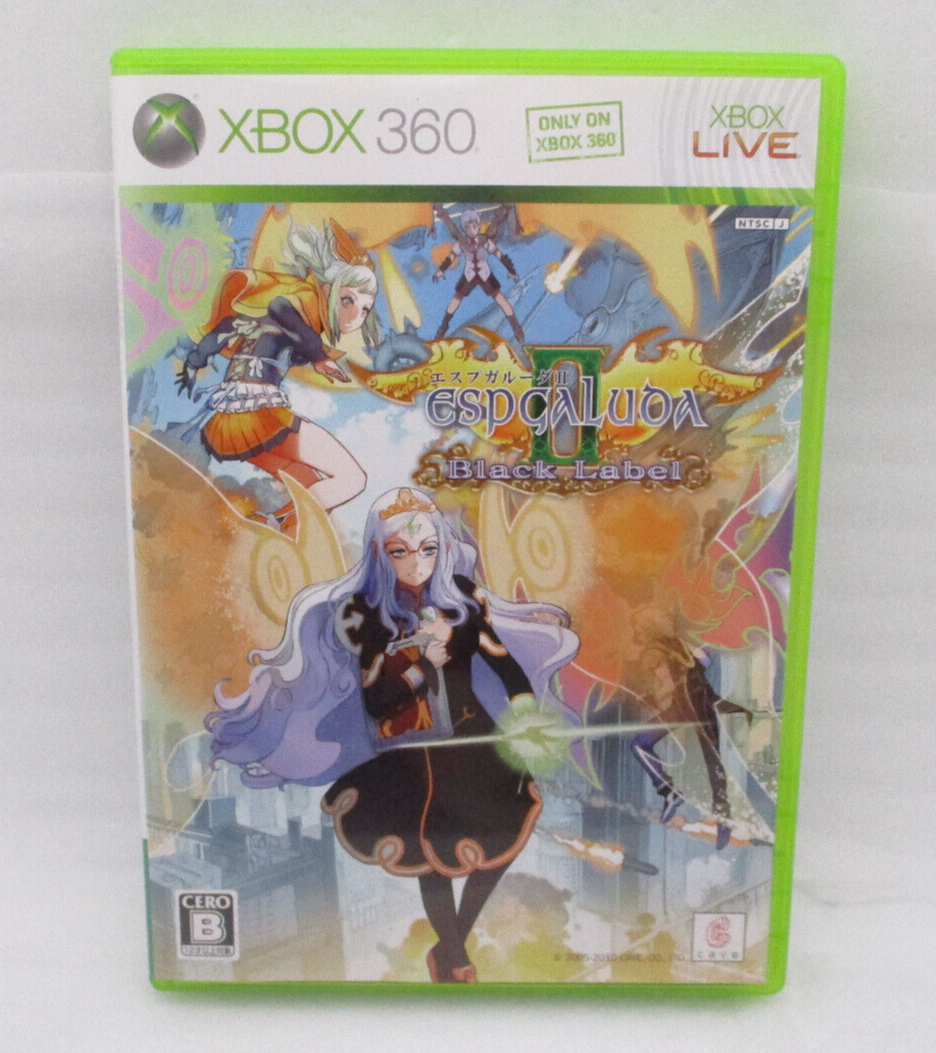 XBOX360 ソフト エスプガルーダII ブラックレーベル(Espgaluda Black Label) Xbox360プラチナコレクション(K2F-00004) CAVE XBOX360 ESPGALUDA II Black Label Japan import K2F-00001 CAVE XBOX