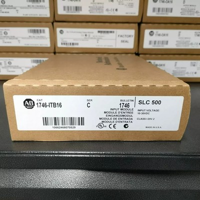 New Factory Sealed AB 1746-ITB16 SER C SLC 500 16 Point Digital Input Module