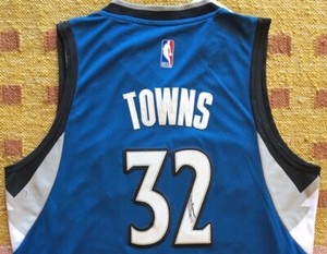 karl anthony towns jersey ebay