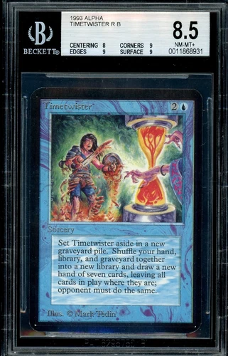Timetwister - Alpha, BGS 8.5 NM-MT+. MTG (pop 1 of 41)