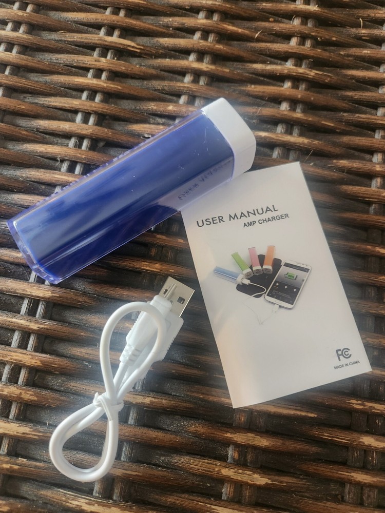 Compact Power Bank Stick Charger for On-the-Go Devices