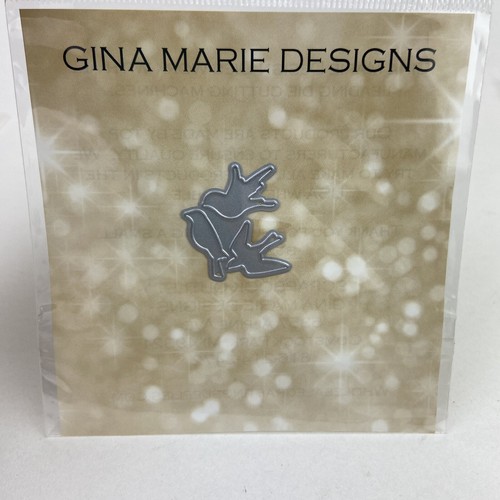 Lot 13 Gina Marie Designs Dies Flowers Lady Dress Butterfly Sea Shell Dress Bird - Picture 9 of 14