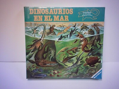 DIVERTIFESA DINOSAURIOS EN EL MAR 154 PIECE PUZZLE RARE NIB