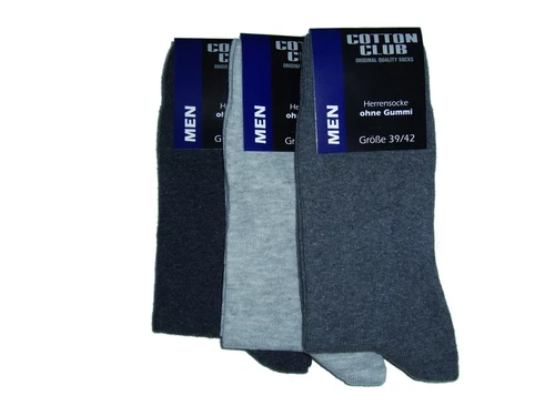 Men's Socks, Extra Wide, Vein Friendly, Pack of 3