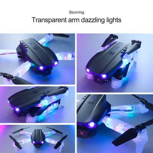 RC Drone 5k HD Wide Angle Camera WIFI FPV Drone Dual Camera Foldable Quadcopter - Picture 4 of 24