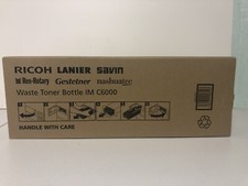 Ricoh 418425 IM C6000 Waste Toner Container BRAND NEW SEALED BOX
