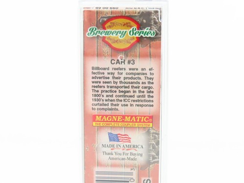 N Scale Micro-Trains MTL 04900660 NRC Gluek Brewing Co 40' Wood Reefer #3353 - Picture 5 of 8