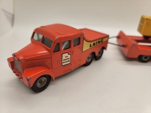Lesney Matchbox King Size K-8 Scammell 6x6 Tractor Caterpillar Loader (Laing) - Picture 6 of 15