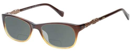 Lucky Brand Palm Unisex Polarized Bi-Focal Sunglass CHOOSE Brown Crystal Fade 52 - Picture 9 of 10