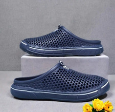 Beach Garden Shoes Size 7 Navy Breathable Clog Design Water Shoe