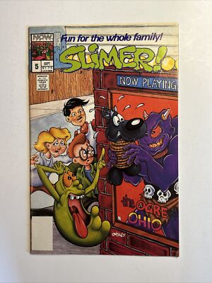 スライマー コミック GhostBusters Ghostbusters Comic - Slimer #5 1989 NOW Comics | eBay