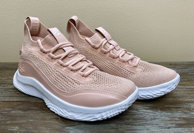 Under Armour Curry 8 Flow Class-Y Light Pink 3024432-601 Mens Size 