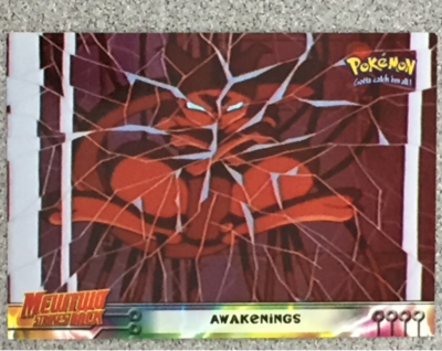 1999 - TOPPS - POKEMON - #2 AWAKENINGS - 1X MEWTWO STRIKES BACK - NM | eBay