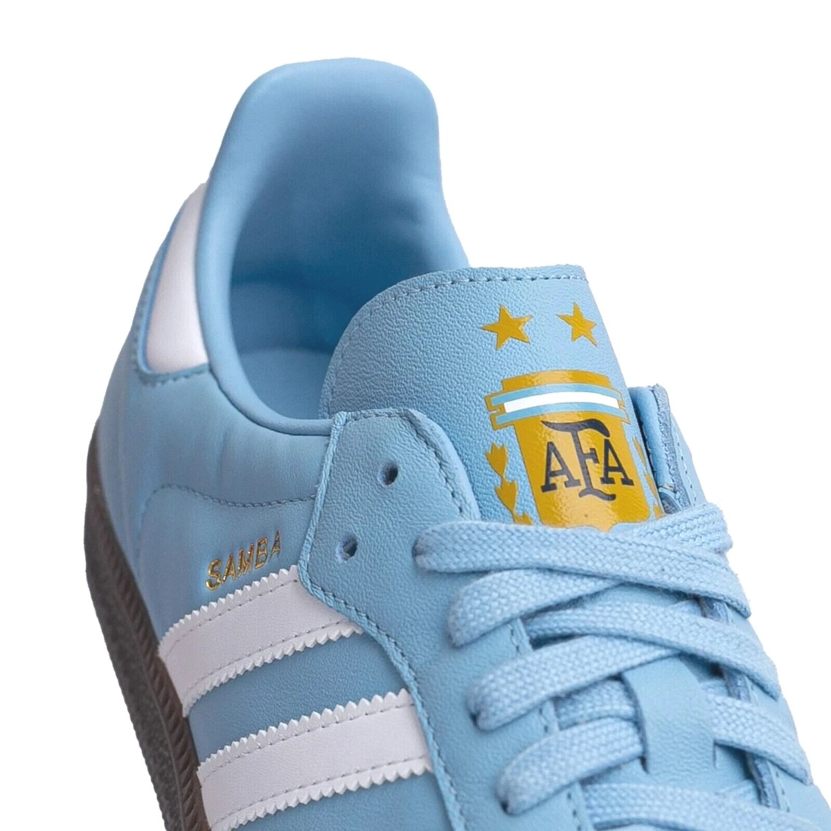 adidas Originals Samba Argentina Team Logo Men Sneakers Low Top Retro Shoes OG