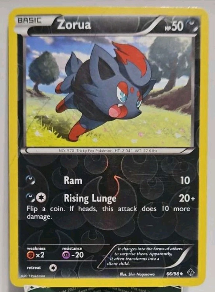 Zorua 66/98 Emerging Powers Reverse Holo