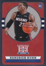 2019-20 Panini Chronicles KENDRICK NUNN Hometown Heroes rookie card #557 Heat