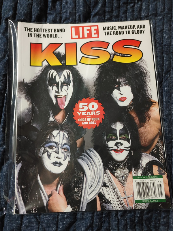 Kiss 50 Years Life Magazine June 2023