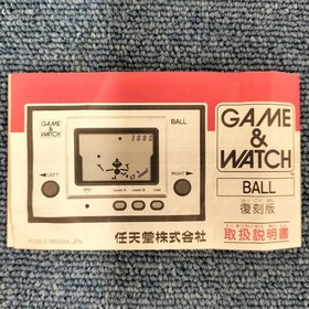 Game Watch Ball Reissue Model RGW 001 NINTENDO