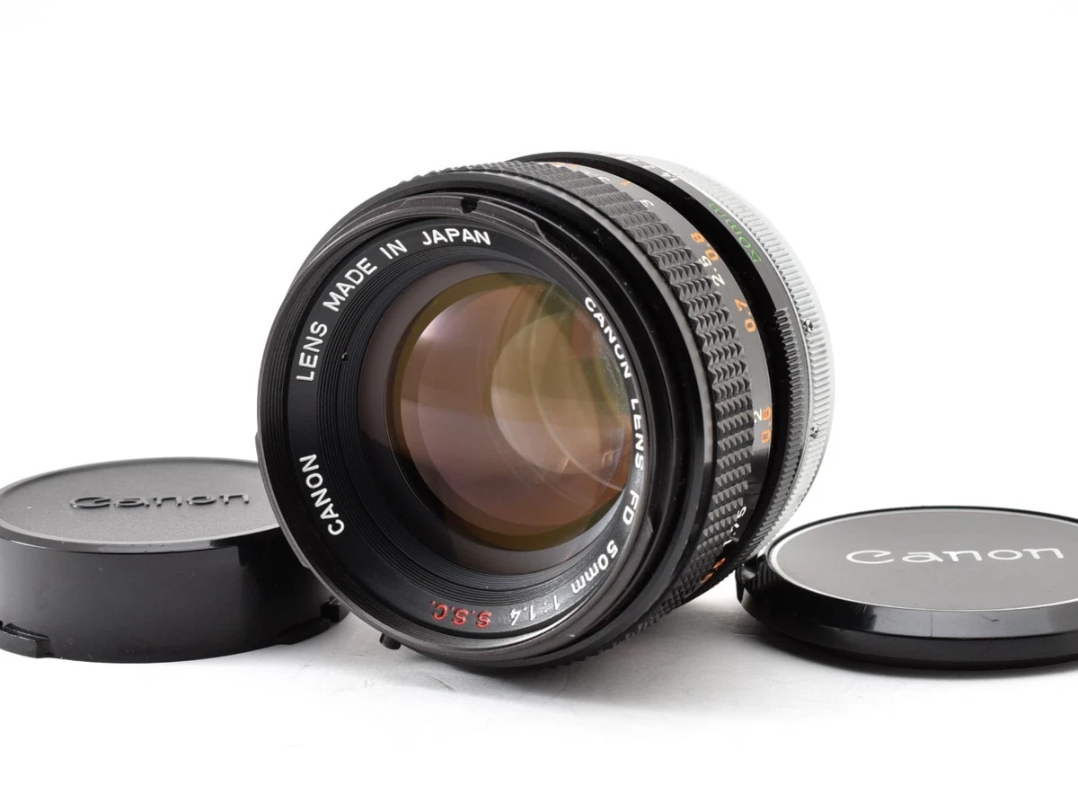 Canon FD 50mm f/1.4 Camera Lenses for sale | eBay