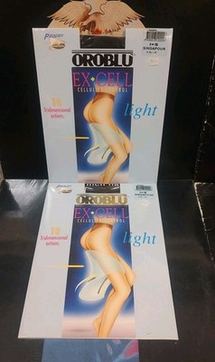 2 Oroblu Ex Cell Cellulite Control Singapore Black I S Tights 10 Tridimensional 