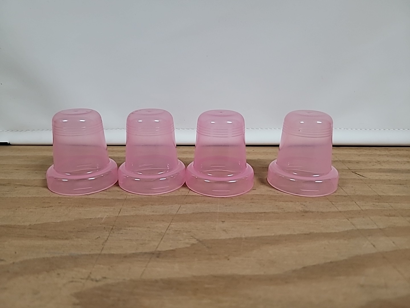 Dr. Brown's Natural Flow Bottle Caps Pink - 4 total