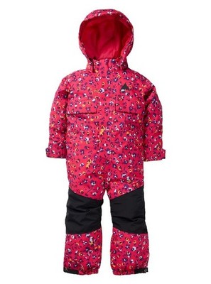 Burton Toddlers' 2L One Piece Kid's Snowsuit, Wildcat Floral, 4T