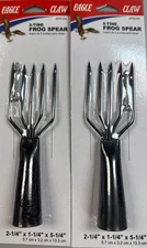 2X - Eagle Claw 5-Tine Frog Spear. 2 PACK!