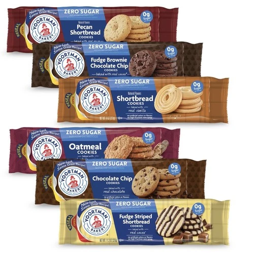 Voortman Sugar Free Cookies Variety Surprise Pack – 6 Unique Cookies  | 6 Pack R - product listing photo