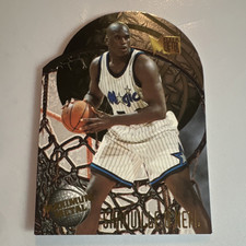 1995-96 Fleer Metal Maximum Metal #8 of 10 Shaquille O'Neal DIE CUT INSERT 🔥