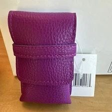 NEW Nordstrom Beauty EMPTY Rollerball Bottles Refillable Case Purple Perfume Oil