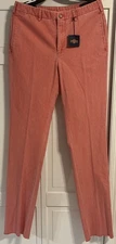 Murray’s Toggery Shop Nantucket Red Crest Slim Fit Pants NWT Size 32