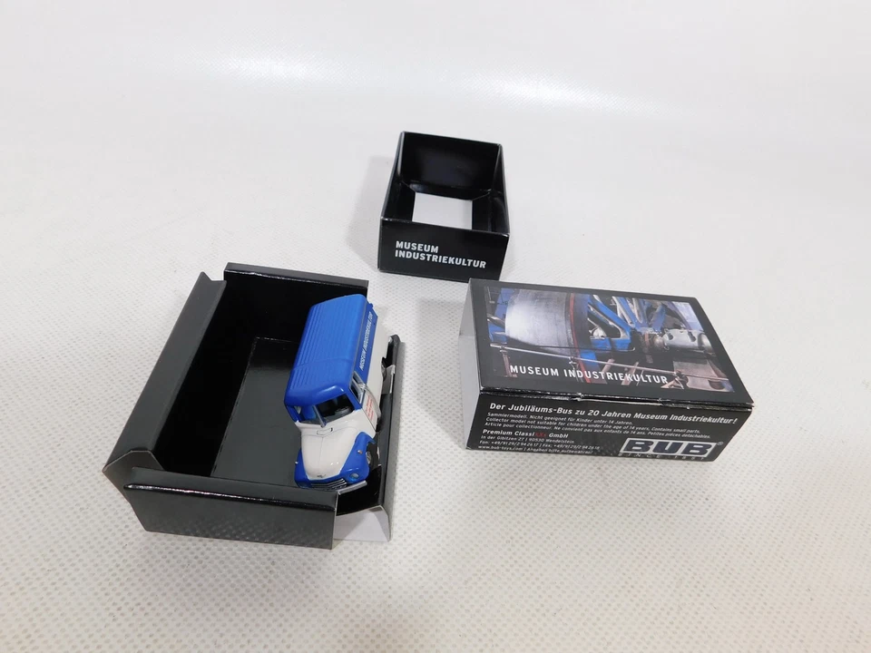 Bub H0 1:87 Modello Opel Blitz 20 Anni Museo Industriekultur Top + Box # - Immagine 3 di 4