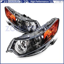 Headlights Assembly Black Housing For 2009-14 Acura Tsx Leftright Headlamp Headlights Assembly Black Housing For 2009-14 Acura Tsx Leftright Headlamp