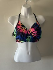 Victoria's Secret PINK ACTIVE Wireless Bra Sports Multicolor Medium Cutouts 1462
