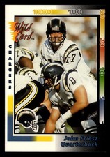 John Friesz 1992 Wild Card #32 San Diego Chargers FOOTBALL *079