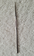 Vintage Used Hero Crochet Hook Made In England Size 4 Metal Silver